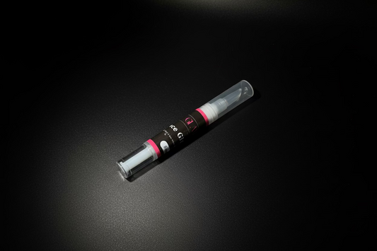 Glam Luxe Hair Collection Lace Glue Pen 5ml shown with applicator tip and clear adhesive in a sleek pen design.